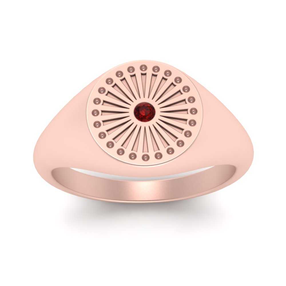 Signet Rays Ring