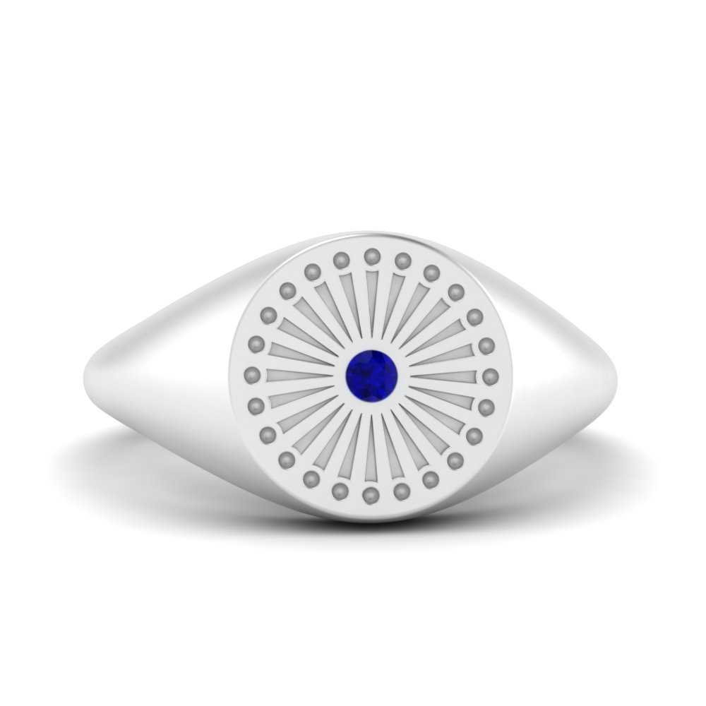 Signet Rays Ring
