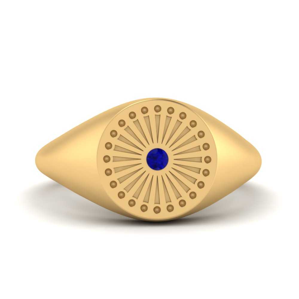 Signet Rays Ring