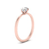 Load image into Gallery viewer, simple-2-stone-black-diamond-engagement-ring-in-rose-gold-FD10037RORGBLACK-NL-RG
