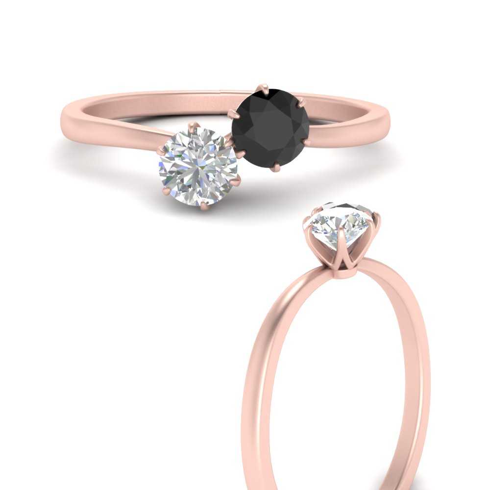simple-2-stone-black-diamond-engagement-ring-in-rose-gold-FD10037RORGBLACK-NL-RG