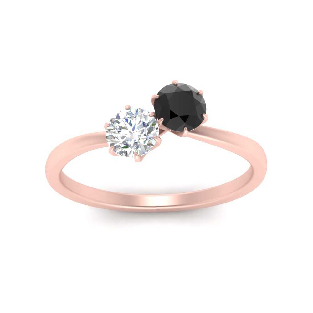 simple-2-stone-black-diamond-engagement-ring-in-rose-gold-FD10037RORGBLACK-NL-RG