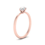 Load image into Gallery viewer, simple-2-stone-diamond-engagement-ring-in-rose-gold-FD10037ROR-NL-RG
