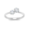 Load image into Gallery viewer, simple-2-stone-diamond-engagement-ring-in-white-gold-FD10037ROR-NL-WG