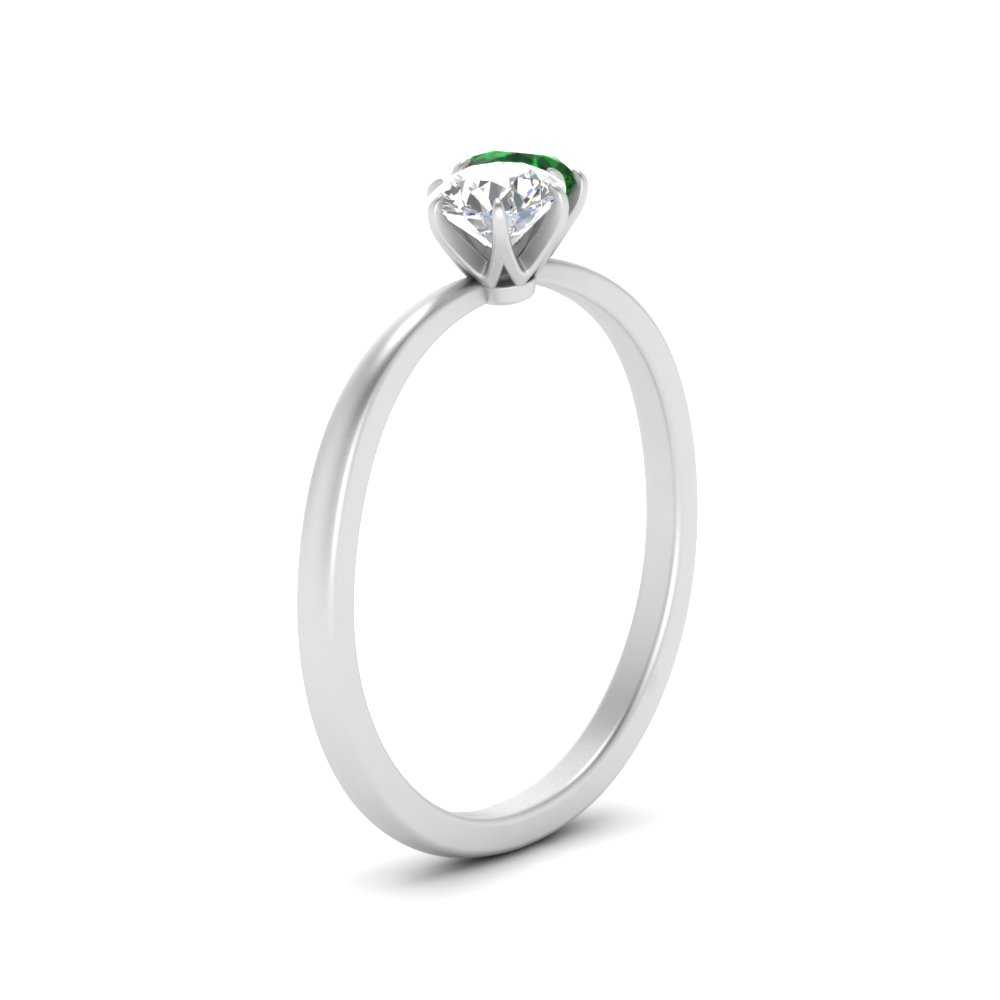 simple-2-stone-emerald-engagement-ring-in-white-gold-FD10037RORGEMGR-NL-WG