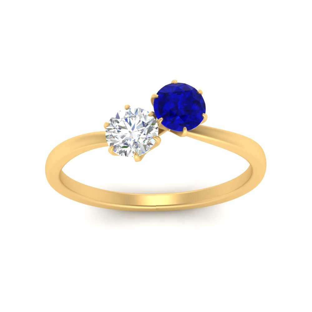 simple-2-stone-sapphire-engagement-ring-in-yellow-gold-FD10037RORGSABL-NL-YG