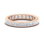 Load image into Gallery viewer, simple-5-carat-princess-cut-diamond-eternity-ring-in-rose-gold-FDEWB160PRB-5.00CT-NL-RG.jpg?v=1766128425