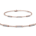 Thumbnail 1 - simple-bar-diamond-chain-bracelet