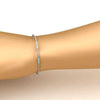 Load image into Gallery viewer, Simple Bar Diamond Chain Bracelet
