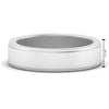 Load image into Gallery viewer, Simple Flat Wedding Band 4MM