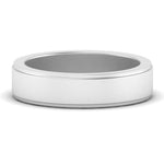 Load image into Gallery viewer, Simple Flat Wedding Band 4MM
