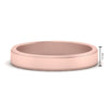 Load image into Gallery viewer, Simple Flat Wedding Band 4MM