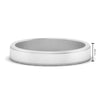 Load image into Gallery viewer, Simple Flat Wedding Band 4MM