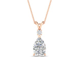 Load image into Gallery viewer, simple-round-and-pear-diamond-pendant-in-FDPD10940ANGLE1-NL-RG-GS
