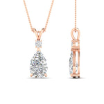 Load image into Gallery viewer, simple-round-and-pear-diamond-pendant-in-FDPD10940ANGLE1-NL-RG-GS
