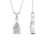 Load image into Gallery viewer, simple-round-and-pear-diamond-pendant-in-FDPD10940ANGLE1-NL-WG-GS
