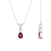 Load image into Gallery viewer, simple-round-and-pear-pink-sapphire-pendant-in-white-gold-fdpd10940gsadrpiangle2-nl-wg.jpg
