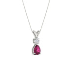 Load image into Gallery viewer, simple-round-and-pear-pink-sapphire-pendant-in-white-gold-fdpd10940gsadrpiangle3-nl-wg.jpg
