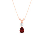 Load image into Gallery viewer, simple-round-and-pear-ruby-sapphire-pendant-in-rose-gold-fdpd10940grudrangle1-nl-rg.jpg
