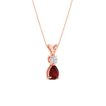 Load image into Gallery viewer, simple-round-and-pear-ruby-sapphire-pendant-in-rose-gold-fdpd10940grudrangle3-nl-rg.jpg
