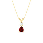 Load image into Gallery viewer, simple-round-and-pear-ruby-sapphire-pendant-in-yellow-gold-fdpd10940grudrangle1-nl-yg.jpg
