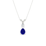 Load image into Gallery viewer, simple-round-and-pear-sapphire-pendant-in-white-gold-fdpd10940gsablangle1-nl-wg.jpg

