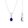 Load image into Gallery viewer, simple-round-and-pear-sapphire-pendant-in-white-gold-fdpd10940gsablangle2-nl-wg.jpg