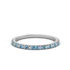 Load image into Gallery viewer, simple-thin-stackable-wedding-diamond-rings-with-blue-topaz-in-white-gold-FDENS3009BGICBLTO-NL-WG.jpg