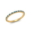 Load image into Gallery viewer, simple-thin-stackable-wedding-diamond-rings-with-blue-topaz-in-yellow-gold-FDENS3009BGICBLTO-NL-YG.jpg