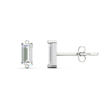 Load image into Gallery viewer, single-baguette-stud-earring-in-platinum-FD-EAR11011-NL-WG.jpg?v=1751543623