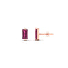 Load image into Gallery viewer, single-baguette-stud-pink-sapphire-earring-in-rose-gold-fdear11011gsadrpiangle2-nl-rg.jpg?v=1771394802