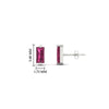 Load image into Gallery viewer, single-baguette-stud-pink-sapphire-earring-in-white-gold-fdear11011gsadrpiangle2-nl-wg-hw.jpg?v=1771394802