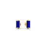 Load image into Gallery viewer, single-baguette-stud-sapphire-earring-in-yellow-gold-fdear11011gsablangle3-nl-yg.jpg?v=1771394802