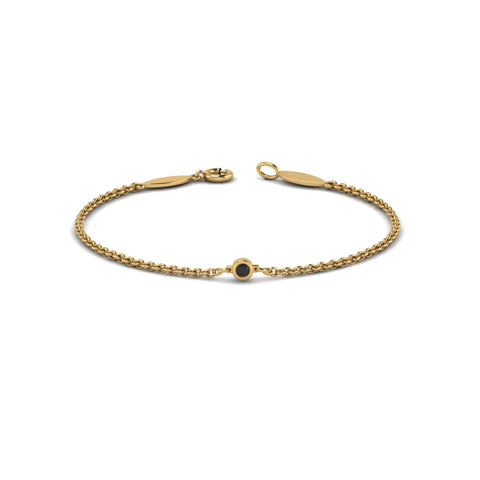 single-chain-bracelet-with-black-diamond-in-14k-yellow-gold-fdbr651576gblack-nl-yg