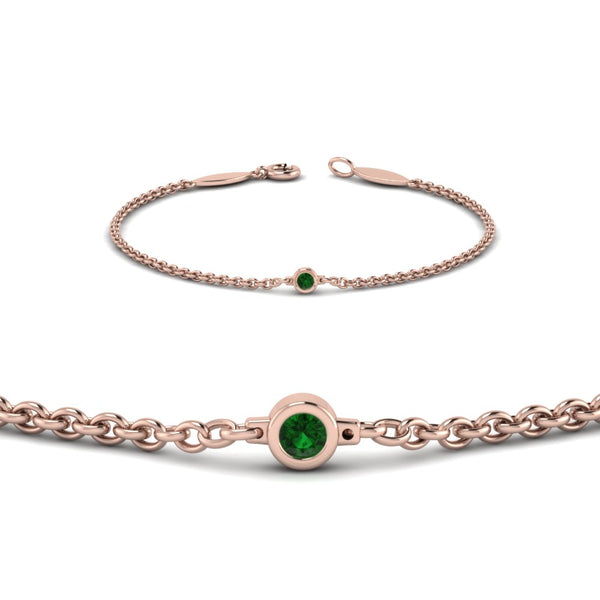 single-diamond-chain-bracelet-with-emerald-in-14k-rose-gold-fdbr651576gemgrangle2-nl-rg