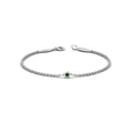 Thumbnail 54 - single-diamond-chain-bracelet-with-emerald-in-14k-white-gold-fdbr651576gemgr-nl-wg