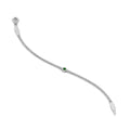 Thumbnail 55 - single-diamond-chain-bracelet-with-emerald-in-14k-white-gold-fdbr651576gemgrangle3-nl-wg