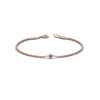 Load image into Gallery viewer, single-diamond-chain-bracelet-with-ice-blue-topaz-in-14k-rose-gold-fdbr651576gicblto-nl-rg