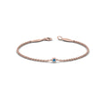 Thumbnail 27 - single-diamond-chain-bracelet-with-ice-blue-topaz-in-14k-rose-gold-fdbr651576gicblto-nl-rg