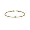 Load image into Gallery viewer, single-diamond-chain-bracelet-with-ice-blue-topaz-in-14k-yellow-gold-fdbr651576gicblto-nl-yg