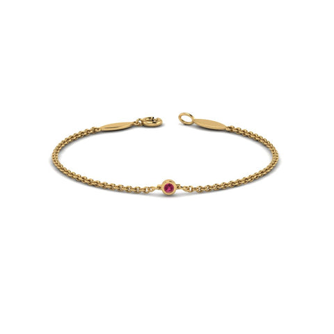single-diamond-chain-bracelet-with-pink-sapphire-in-14k-yellow-gold-fdbr651576gsadrpi-nl-yg