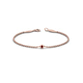 Thumbnail 24 - single-diamond-chain-bracelet-with-ruby-in-14k-rose-gold-fdbr651576grudr-nl-rg