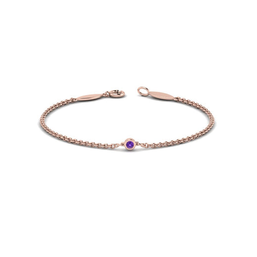 single-diamond-chain-bracelet-with-violac-topaz-in-14k-rose-gold-fdbr651576gvito-nl-rg