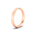 Thumbnail 4 - single-emerald-diamond-mens-wedding-band-in-rose-gold-fd11266emb-nl-rg