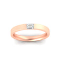 Thumbnail 3 - single-emerald-diamond-mens-wedding-band-in-rose-gold-fd11266emb-nl-rg