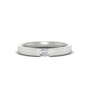 Load image into Gallery viewer, single-emerald-diamond-mens-wedding-band-in-white-gold-FD11266EMB-NL-WG