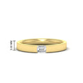 Thumbnail 14 - single-emerald-diamond-mens-wedding-band-in-yellow-gold-FD11266EMB-NL-YG-HW