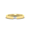 Load image into Gallery viewer, single-emerald-diamond-mens-wedding-band-in-yellow-gold-FD11266EMB-NL-YG