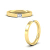 Load image into Gallery viewer, single-emerald-diamond-mens-wedding-band-in-yellow-gold-FD11266EMBANGLE3-NL-YG