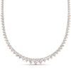 Load image into Gallery viewer, single-line-9-carat-tennis-diamond-necklace-in-FDNK11299RO-ANGLE1-9.00CT-NL-RG